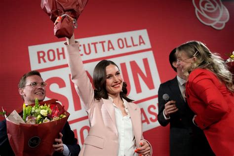 Outgoing Finnish leader Marin steps down as party leader